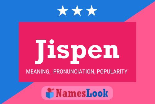 Jispen Name Poster