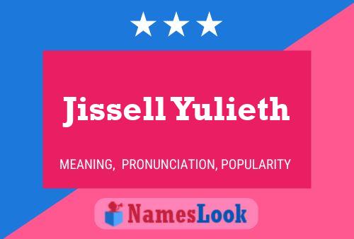 Jissell Yulieth Name Poster