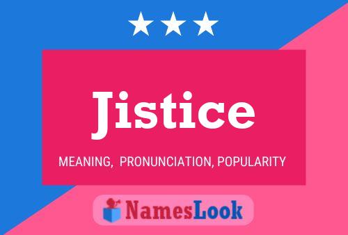 Jistice Name Poster