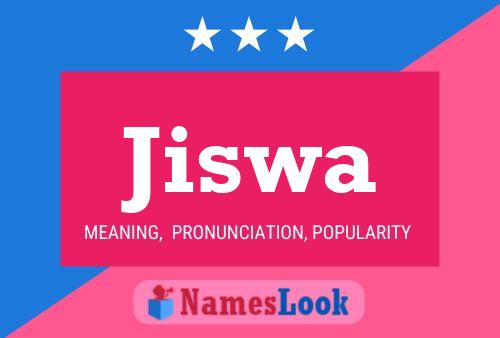 Jiswa Name Poster