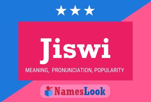 Jiswi Name Poster