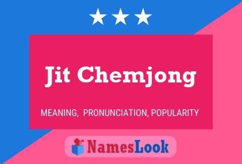 Jit Chemjong Name Poster