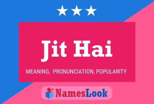 Jit Hai Name Poster