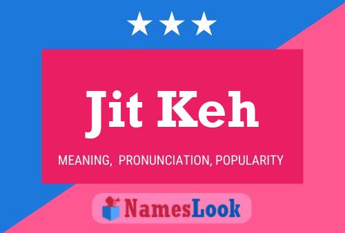 Jit Keh Name Poster