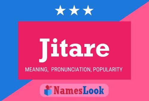 Jitare Name Poster