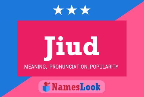 Jiud Name Poster