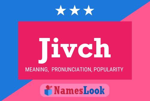 Jivch Name Poster