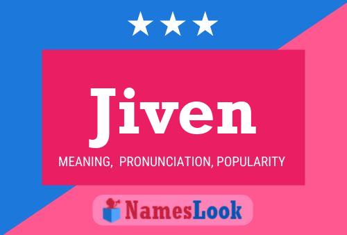 Jiven Name Poster