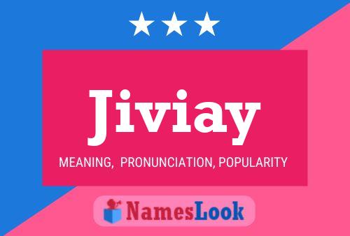 Jiviay Name Poster