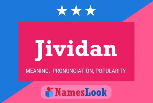 Jividan Name Poster