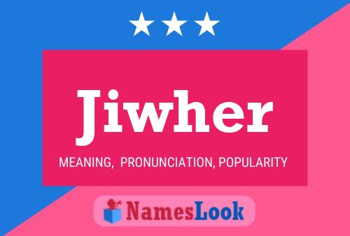 Jiwher Name Poster