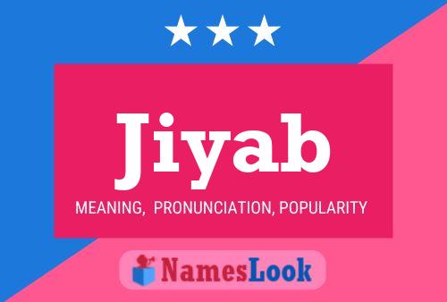 Jiyab Name Poster