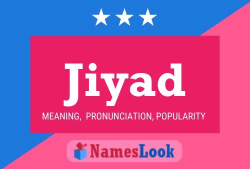 Jiyad Name Poster