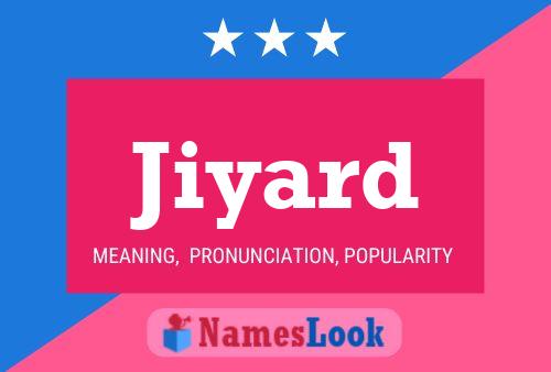 Jiyard Name Poster