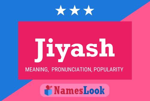 Jiyash Name Poster