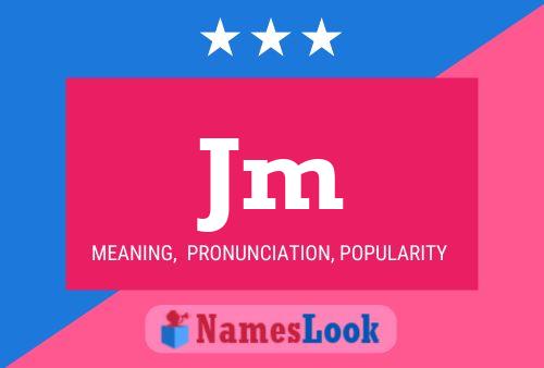 Jm Name Poster