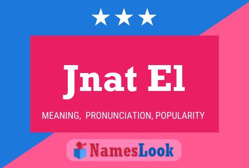 Jnat El Name Poster