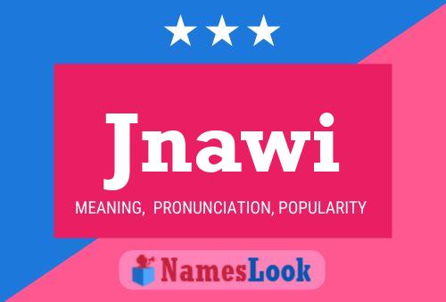 Jnawi Name Poster