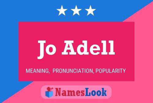 Jo Adell Name Poster