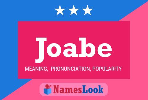 Joabe Name Poster