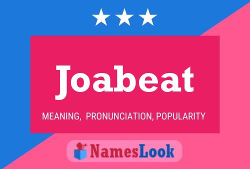 Joabeat Name Poster