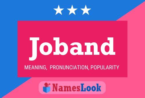 Joband Name Poster