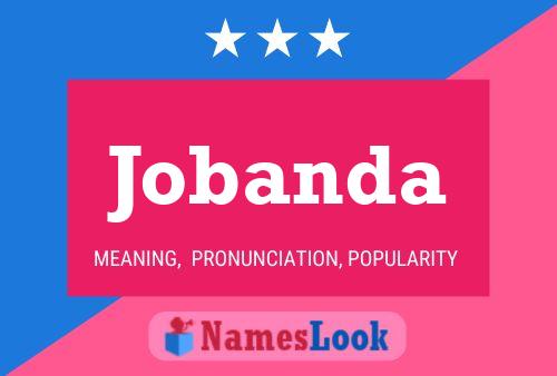 Jobanda Name Poster