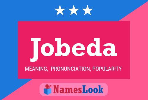 Jobeda Name Poster