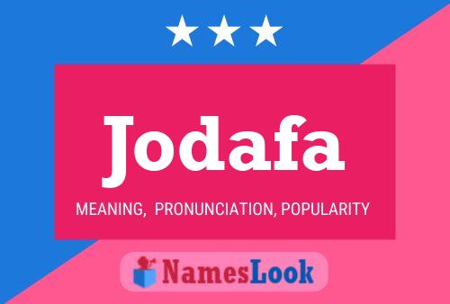 Jodafa Name Poster