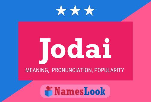 Jodai Name Poster