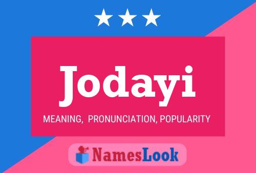 Jodayi Name Poster