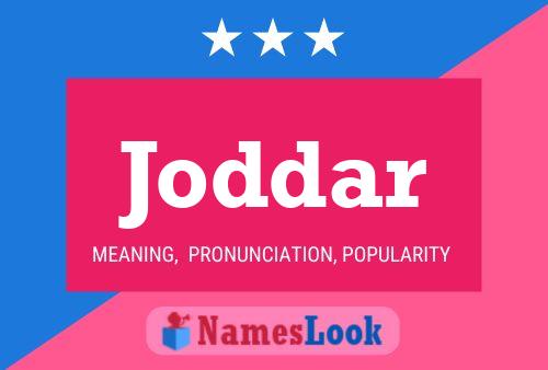 Joddar Name Poster