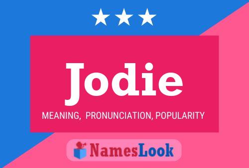 Jodie Name Poster