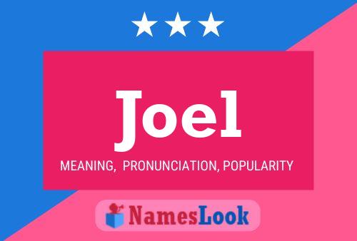 Joel Name Poster