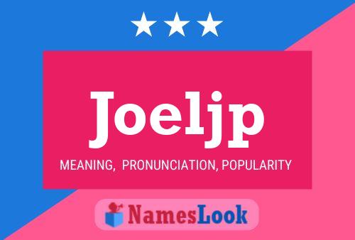 Joeljp Name Poster