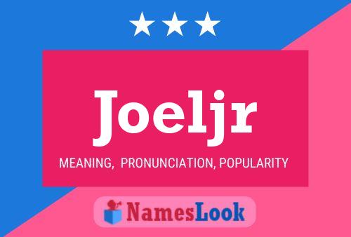 Joeljr Name Poster