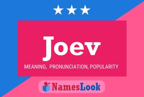 Joev Name Poster