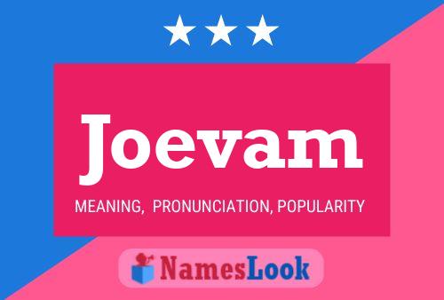 Joevam Name Poster