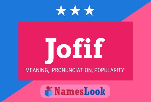 Jofif Name Poster