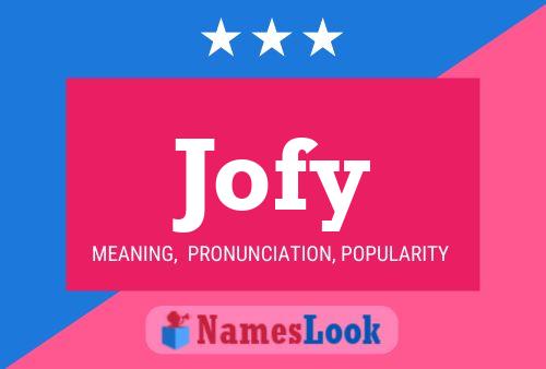 Jofy Name Poster