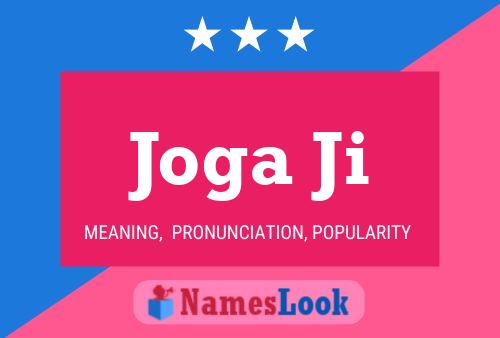 Joga Ji Name Poster