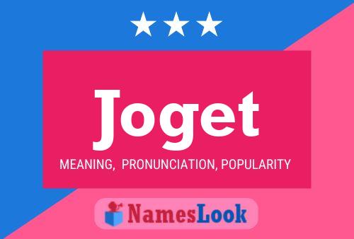 Joget Name Poster