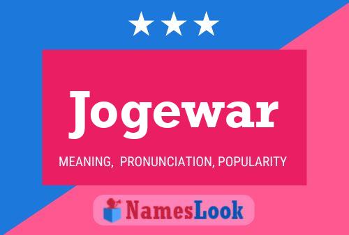 Jogewar Name Poster