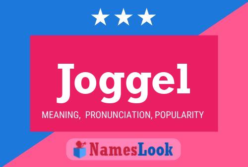 Joggel Name Poster