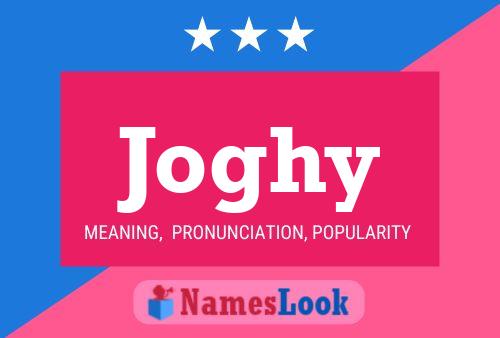 Joghy Name Poster