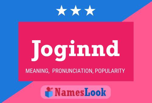 Joginnd Name Poster