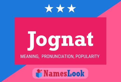 Jognat Name Poster