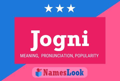 Jogni Name Poster