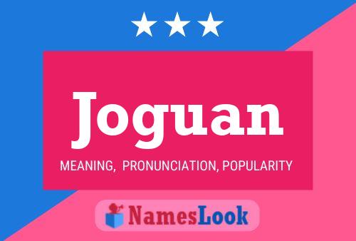 Joguan Name Poster