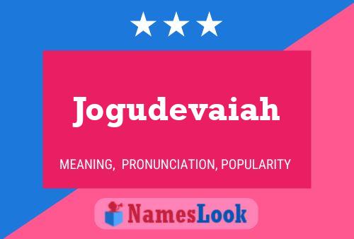 Jogudevaiah Name Poster